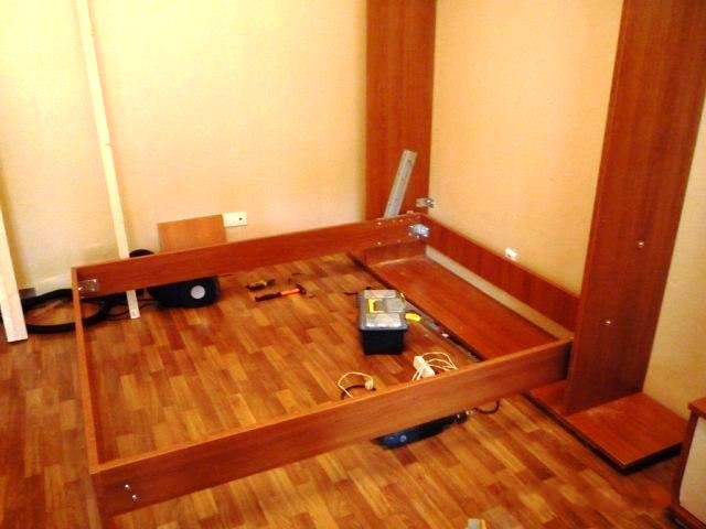 Подъемная шкаф кровать своими руками: этапы изготовления, варианты оформления, эксплуатация Подъемная шкаф кровать своими руками: этапы изготовления, варианты оформления, эксплуатация